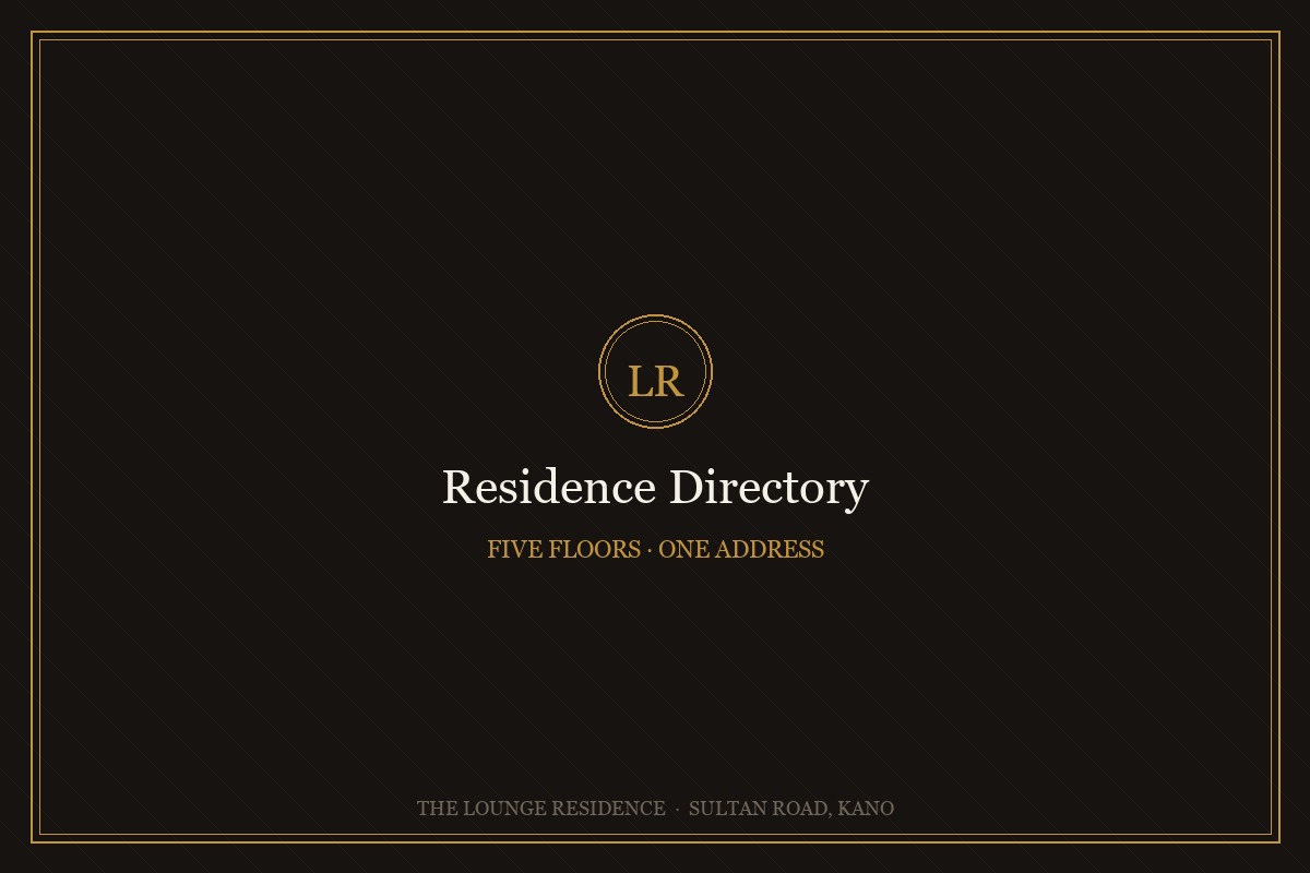 Residence directory